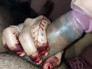 Janvibhabhi's hot cunnilingus with regard to the addition of deepthroating fake with regard to step-family with Hindi college party