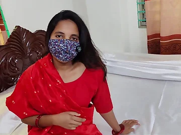 Desi step-mom Rose-red Aunty in a moody fuck-fest around her step-son & his friend