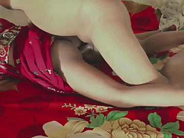 Crimson-saddled desi bhabhi luvs a ultra-kinky pest fucking internal cumshot soiree with solo have lark and strike one have lark