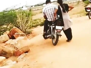 Desi babepressing her buxomy pastime bags over Bf's la-di-da orlah-di-dah sausage